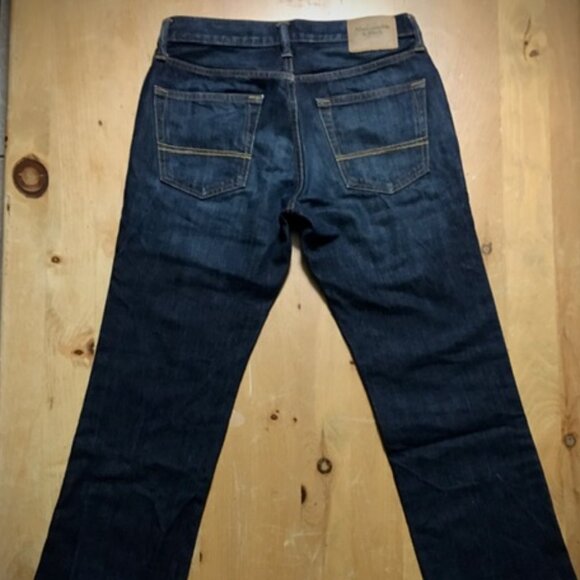 Abercrombie & Fitch Men’s Jeans – Size 31x30 – Dark Wash – Button Fly, Y2K - Picture 3 of 7